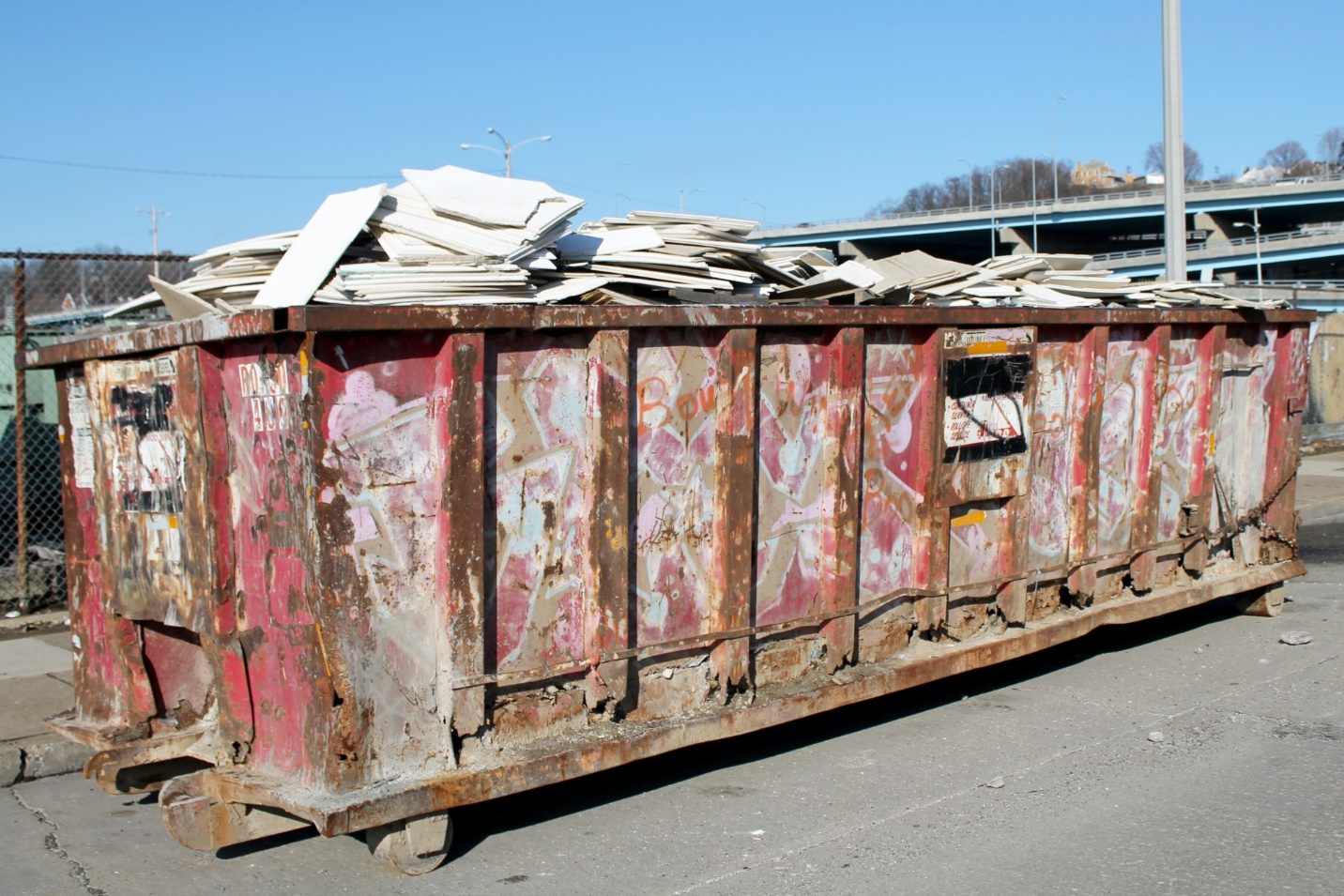 dumpster garbage industry free photo